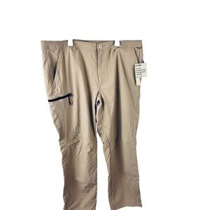 REI Co-op Men’s Hiking Pants Tan 40x30 Trail Outdoor Lightweight NWT
